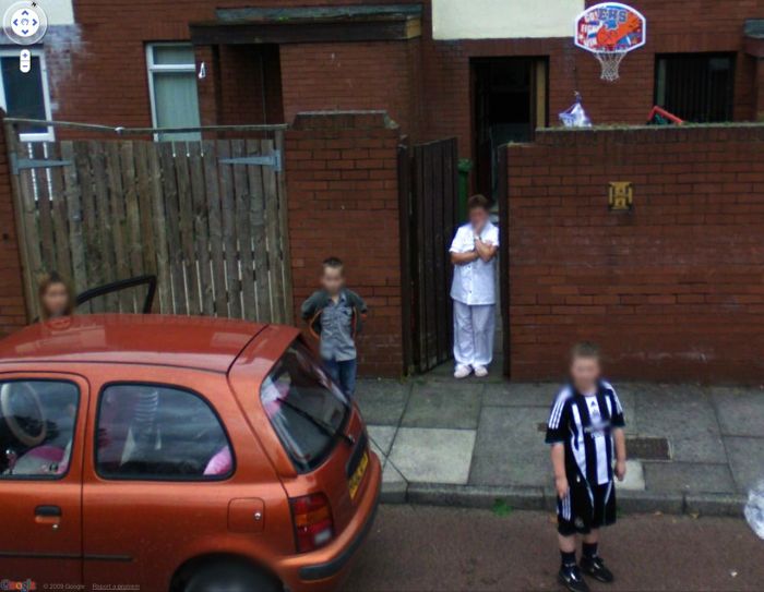 Google Street View Aufnahmen