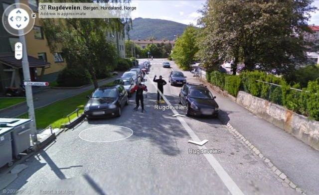 Taucher jagen Googles Street-View-Auto